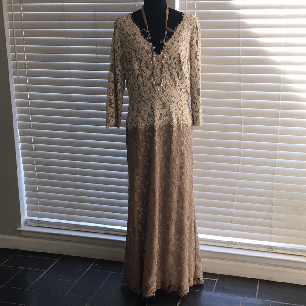 Tadashi Shoji Two Tone gown